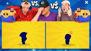 1v1v1 $300 MEGA BOX OPENING BATTLE w/ LEX & KT! 😱| Brawl Stars