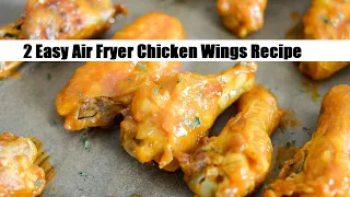 2 Easy Air Fryer Chicken Wings Recipe: Air Fryer Chicken Wings