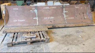 cat bulldozer blade re line with hardox steel