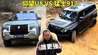 Off-road comparison!Who is stronger between yangwangU8 and Warrior 917? #yangwangU8#BYD#warrior917