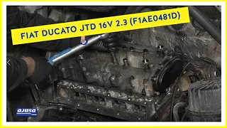 🚐🔧 FIAT DUCATO JTD 16V 2.3 (F1AE0481D) Full gaskets set assembly | Montaje juego de juntas Ajusa