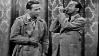 Jack Benny and Humphrey Bogart