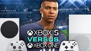 XBOX ONE vs XBOX SERIES S | Comparativo no FIFA 22