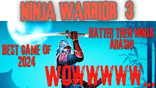 KAZ WARRIOR 3  By TOH GAMES Chapter 1 level 1 2 and 3 gameplay #ninjawarrior #gaming