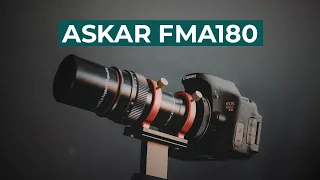 Askar FMA180 APO Lens: Primeiras Impressões | Cortes do Astro Space