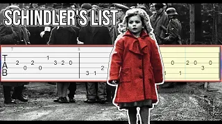 Schindler's List Theme Guitar Tab Tutorial