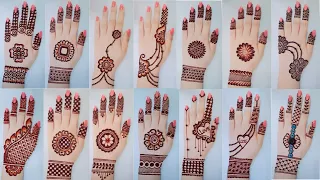 Top 50 mehndi designs for Eid_New gol tikki & tricks mehandi designs backhand_Arabic henna #mehndi