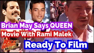 Queen Movie Ready To Go With Rami Malek As Freddie Mercury Says Brian May