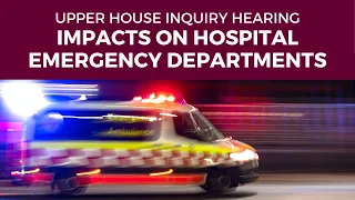 PC 2 - Impact of ambulance ramping and access block on hospital emergency departments in NSW