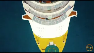 Harmony Of The Seas arrives in Nassau Bahamas