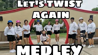 LET'S TWIST AGAIN//MEDLEY REMIX NONSTOP