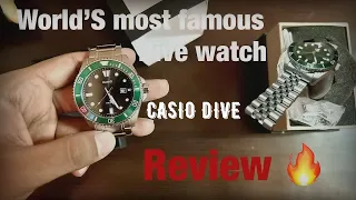 World's most famous dive watch first look review and unboxing | casio dive watch