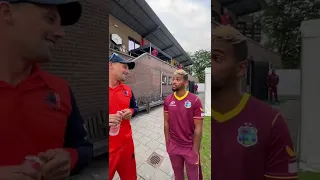 🔊😂 Cultural Exchange | Netherlands v West Indies #Shorts