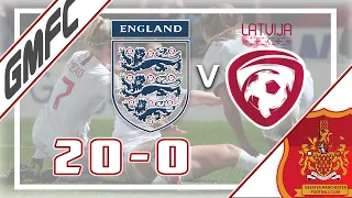 GMFC watch England beat Latvia 20-0 at Doncaster