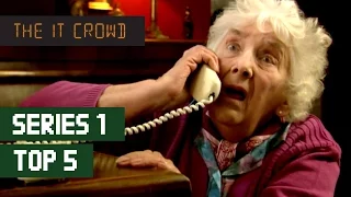 TOP 5 The IT Crowd Best Moments | Series 1