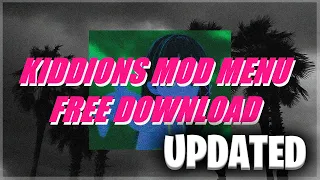 GTA 5 ONLINE KIDDIONS MOD MENU 0.9.8 | Updated 2023