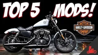 TOP 5 Harley-Davidson Sportster Modifications!