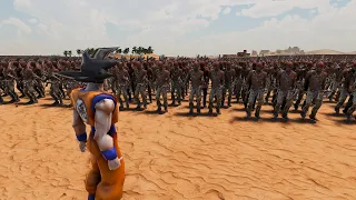 GOKU vs 100,000 NATIVE AMERCIANS - Ultimate Epic Battle Simulator 2 | UEBS 2