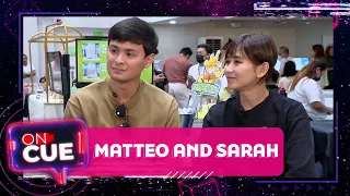 ON CUE: Sarah and Matteo