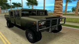 Уникальные машины GTA Vice City (Patriot)