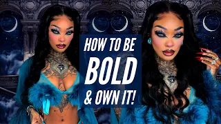 how to be BOLD and unapologetic! Glam & Style with Ali Grace Hair