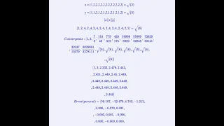 GXWeb Continued Fraction Arithmetic