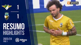Highlights | Resumo: Moreirense 1-1 SC Farense (Taça da Liga 23/24 - 1ª Fase)