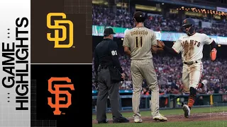 Padres vs. Giants Game Highlights (6/21/23) | MLB Highlights