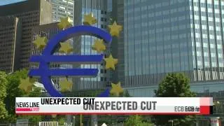 ECB lowers eurozone interest rates to 0.05%   ECB 기준금리 0.05%로 인하 `사상 최저`