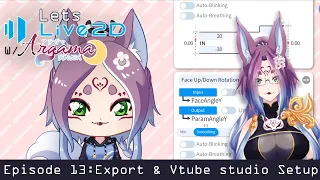 Ep13 Export & Vtube Setup ✩ Live2d Tutorial