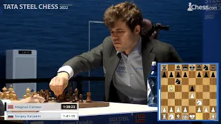 Karjakin Angry Knowing He Can Only Draw or Lose After Magnus Carlsen Plays The Berlin