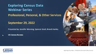 Exploring Census Data: Professional, Personal, and Other Services Sectors