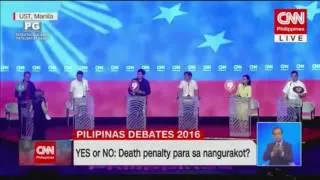 YES OR NO: Death penalty for the corrupt?