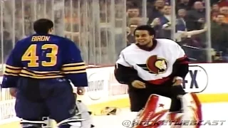 Buffalo Sabres vs Ottawa Senators Line Brawl 2007 (High Quality)