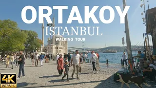 Ortakoy Istanbul 2023 Walking Tour|4K UHD 60 fps