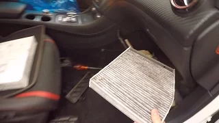 Mercedes-Benz W176, W246, C117, X156 / A- B- CLA- GLA-Class - Changing the Cabin Air Filter