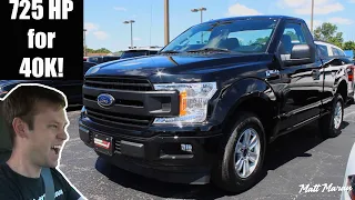 725 HP for $40,000! LFP Supercharged Ford F-150