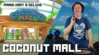 Coconut Mall From The Mario Kart 8 Deluxe DLC With Extra Drums!