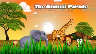 The Animal Parade | @TinyToonsWorld0307 Nursery Rhymes & Kids Songs