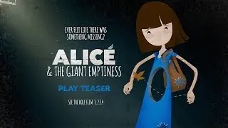 Alice & The Giant Emptiness - Official Teaser - Short Animated Film #talesofthe1in10