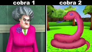 qual é a pior COBRA? é a PROFESSORA? (Scary Teacher)