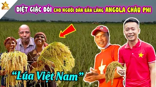 Team Châu Phi Ấp Ủ Dự Án Trồng Lúa Việt Nam Tại Angola, Người Dân Châu Phi Xúc Động Hạnh Phúc