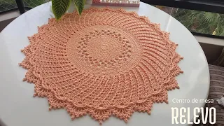 Step-by-step guide Crochet: Relevo