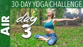 DAY 3 - Air  - 30-day yoga challenge - YogaCandi