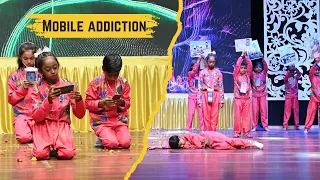 Mobile Addiction Theme | Kal Ho Na Ho | Jee Le Zaraa | Social Media  Awareness | Annual Function