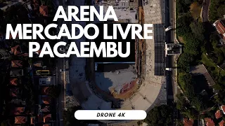 Obras Arena Mercado Livre Pacaembu