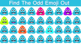 HOW GOOD ARE YOUR EYES #81| Find The Odd Emoji Out | Puzzle Quiz What is the quality of your vision?