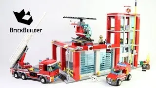 LEGO CITY 60004 Fire Station Speed Build for Collecrors - Collection Firefighter (31/53)