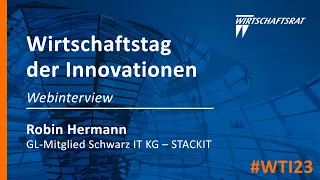 WTI 2023 | Interview mit  Robin Hermann - STACKIT