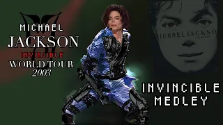 Michael Jackson | Invincible Medley | Invincible World Tour 2003 Studio Version (FANMADE)